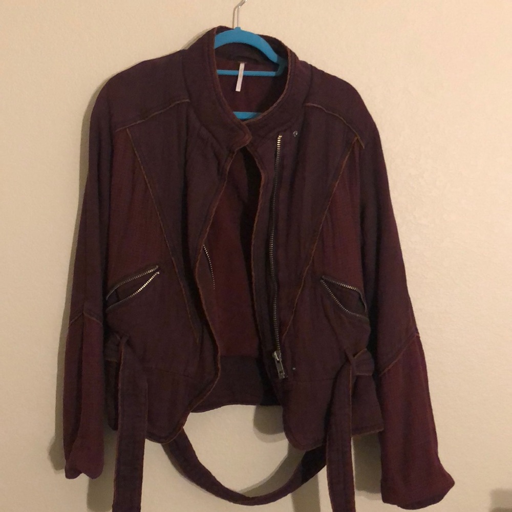 Free People Zip up Jacket